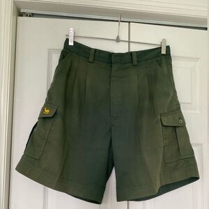 Camel Cigarettes Army Green Cargo Shorts